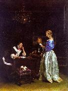 Gerard Ter Borch The Letter_a France oil painting reproduction